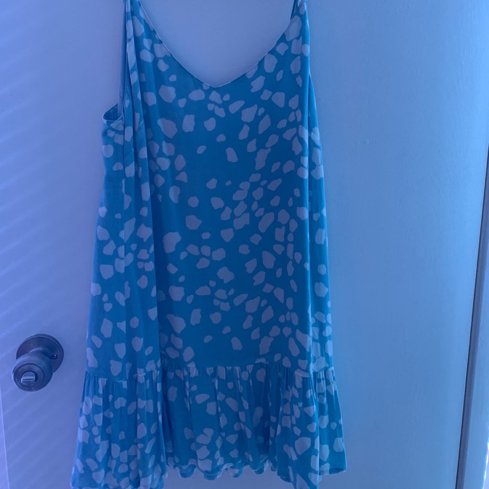 Spotted Blue dress